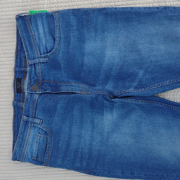 💐WES CASUAL Vintage Blue Denim Relaxed Fit in Medium Wash - Picture 5 of 15